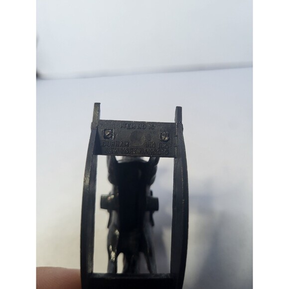 Vintage 1976 Durham Die Cast Metal Dollhouse Miniature Rocking Horse No.16 - Picture 5 of 6